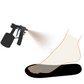 How ot use Glo'guard Soles. Full adhesive sticky feet for tanning