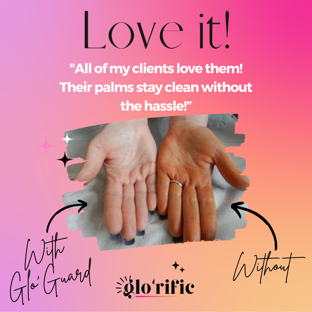 Review of Glo'guard hands. Palms stay clean!